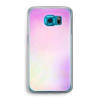Flow mist pastel: Samsung Galaxy S6 Transparant Hoesje