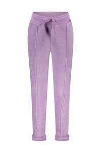 MAYCE Meisjes velvet broek - Lilac