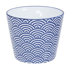 Espressokop Nippon Blue - Tokyo Design Studio - Golvenpatroon - 180ml - 8.3 x 6.5cm