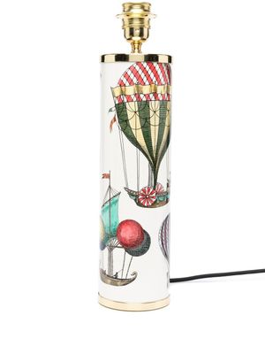 Fornasetti pied de lampe Palloni à design cylindrique - Blanc