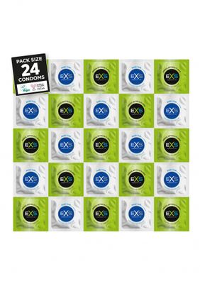 Sensation Pack - 24 condoms