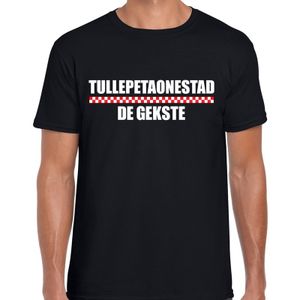 Carnaval Tullepetaonestad de gekste t-shirt zwart voor heren