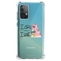 Samsung Galaxy A52 4G/5G Stevig Bumper Hoesje i Can - thumbnail