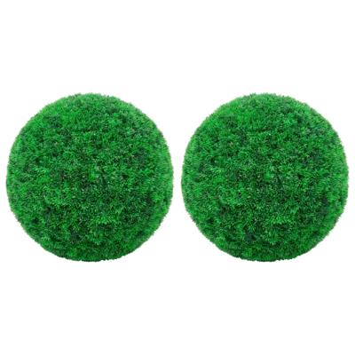 VidaXL Kunstbuxusbollen 2 st 27 cm