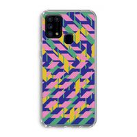 Skew Blush 1: Samsung Galaxy M31 Transparant Hoesje