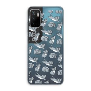 Poezen: Xiaomi Poco M3 Pro 5G Transparant Hoesje