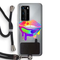 Lip Palette: Huawei P40 Pro Transparant Hoesje met koord