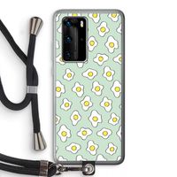 Spiegeleitjes: Huawei P40 Pro Transparant Hoesje met koord