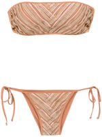 Amir Slama printed bikini - Tons neutres - thumbnail