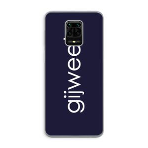 Gijweet: Xiaomi Redmi Note 9 Pro Transparant Hoesje