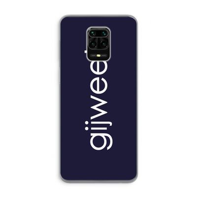 Gijweet: Xiaomi Redmi Note 9 Pro Transparant Hoesje