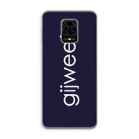 Gijweet: Xiaomi Redmi Note 9 Pro Transparant Hoesje
