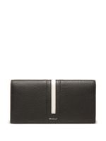 Bally Ribbon Continental leather wallet - Noir