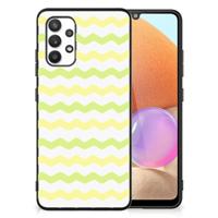 Samsung Galaxy A32 4G | A32 5G Enterprise Editie Back Case Waves Yellow