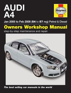 Haynes Werkplaatshandboek Audi A4 benzine & diesel (Jan 2005-Feb 2008) 4885