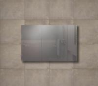 Badkamerspiegel Baseline | 100x70 cm | Rechthoekig  | Aluminium