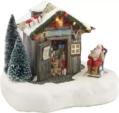 Luville Schneewald Santa&apos;s shop