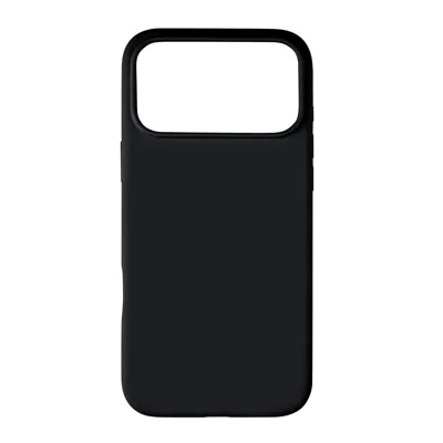 Pomologic Cover hoesje silicone iPhone 17 Pro Max - Black