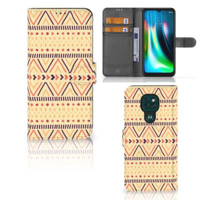 Motorola Moto G9 Play | E7 Plus | Telefoon Hoesje | Aztec Yellow