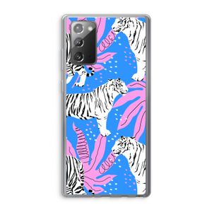 Tijger: Samsung Galaxy Note 20 / Note 20 5G Transparant Hoesje