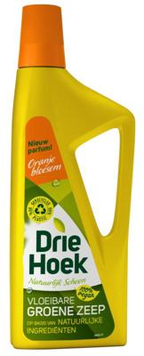 Driehoek Vloeibare groene zeep oranjebloesem