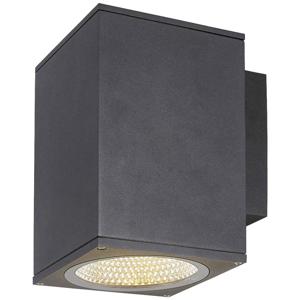 SLV ENOLA SQUARE L 1003437 LED-buitenlamp (wand) LED vast ingebouwd 35 W Antraciet