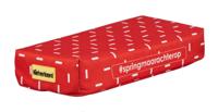 Newlooxs Nietverkeerd bagagedrager zitje 32x15x5cm mystery stripes rood