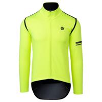 AGU Rain Jersey Fietsshirt Lange Mouwen Performance Heren - Geel - S