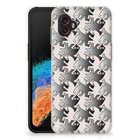 Samsung Galaxy Xcover 6 Pro TPU Hoesje Salamander Grey - thumbnail