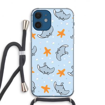 Manta: iPhone 12 Transparant Hoesje met koord