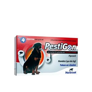 Pestigon Spot-on! hond (40-60 kg) 4 x 4,02 ml