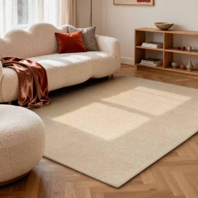 Vloerkleed Knots Rechthoekig - Lichtbeige 290x200cm - Wol - Dekbed-Discounter.nl