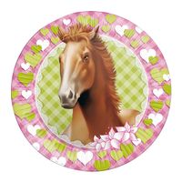 Haza Witbaard Borden paarden, 8st.
