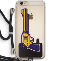 Pew Pew Pew: iPhone 6 PLUS / 6S PLUS Transparant Hoesje met koord