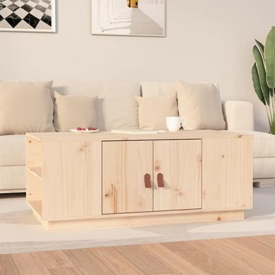 Salontafel 100x50x41 cm massief grenenhout