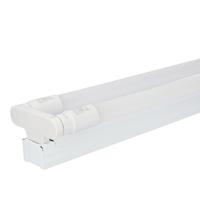 LED TL armatuur 150cm dubbel - T8 (G13) - 48 Watt 5280 lumen (110lm/W) - 3000K Warm wit (830) - Flikkervrij - IP20 Stofdicht