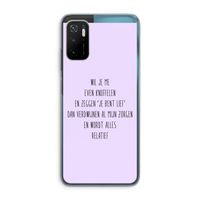 Relatief: Xiaomi Poco M3 Pro 5G Transparant Hoesje
