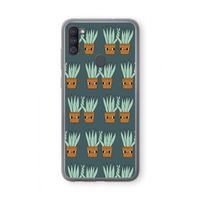 Sansevieria: Samsung Galaxy A11 Transparant Hoesje Sansevieria: Samsung Galaxy A11 Transparant Hoesje