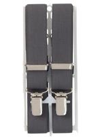 HEMA Bretels 120x2.5cm grijs HEMA Bretels 120x2.5cm grijs