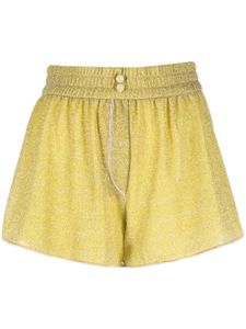 Oséree short Lumière en lurex - Jaune