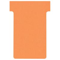 T-kaart Nobo nr.2 48mm oranje 100 stuks