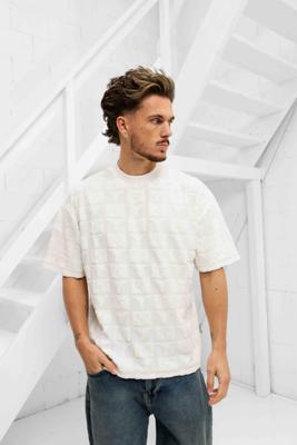 Carlo Colucci C3466 59 T-Shirt Heren Wit - Maat S - Kleur: Wit | Soccerfanshop