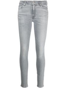 7 For All Mankind jean à coupe skinny - Gris