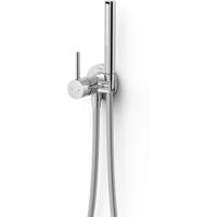 Bidetkraan met handdouche Tres Max | Opbouw | Mengkraan | 1-hendel | Rond | Chroom