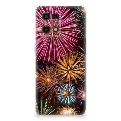 OPPO Reno7 4G | Sillicone Back Cover | Vuurwerk