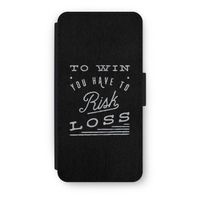Risk loss: iPhone 7 Flip Hoesje