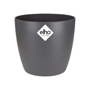 elho brussels round mini 9,5cm Binnen Plantenpot Vrijstaand Polypropyleen (PP) Antraciet