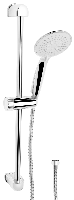 Cornat Doucheset Carballo 5S Chroom-Wit - SA330593