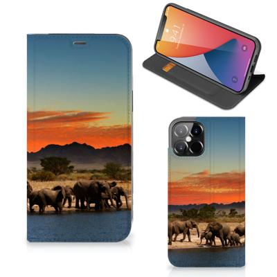 iPhone 12 Pro Max | Hoesje maken | Olifanten