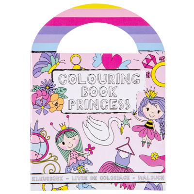 LG-Imports Kleurboekje met stickers prinses